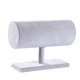 thumbnail image 1 of Soporte para diadema, accesorios para fotos, protección, suave, flocado, PVC, organizador de aros para el cabello Gris, 1 of 9