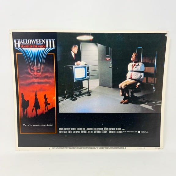1982 Halloween III Season Of The Witch Collectible Movie Lobby Card No.3
