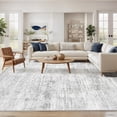 thumbnail image 2 of Alfombra Lavable Art&Tuft 244x305 cm Gris Antideslizante Plegable, 2 of 9
