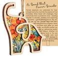 thumbnail image 1 of Adorno De Pascua De Elefante De La Amistad Con Tarjeta De Historia, Regalos De Hermandad Para Mujeres, Cestas De Pascua De La Tribu, Rellenos Para Mejores Amigos Y Hermanas, Decoración De Vínculo Espe, 1 of 5