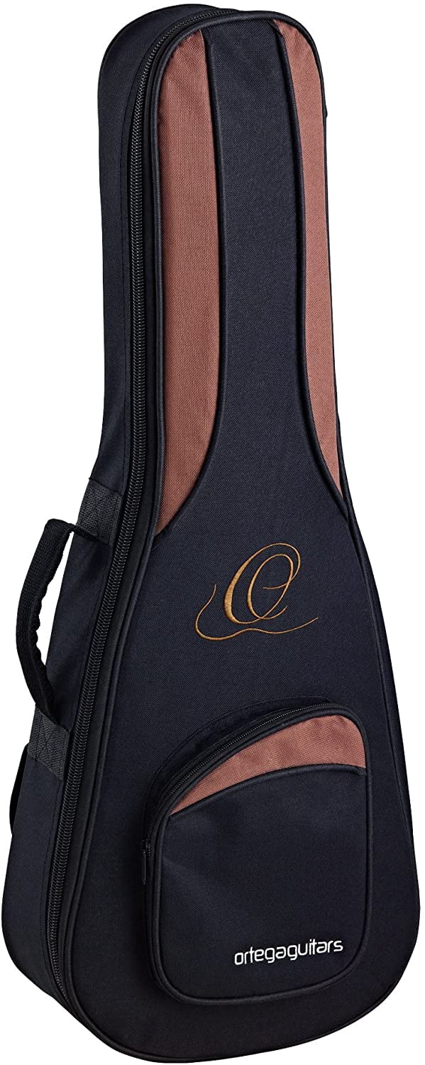 Ortega Caiman-GB-GB Lizard Series Acoustic-Electric Ukulele-Bass Gloss Natural