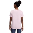 thumbnail image 2 of Camiseta Under Armour Tech Twist para Mujer Talla XS Rosa/Blanco, 2 of 2