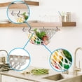 thumbnail image 6 of Wovilon Home Kitchen Fruit Hanging Basket Wind Cotton Rope Hand-Woven Vegetable And Fruit Net Pocket, 6 of 6