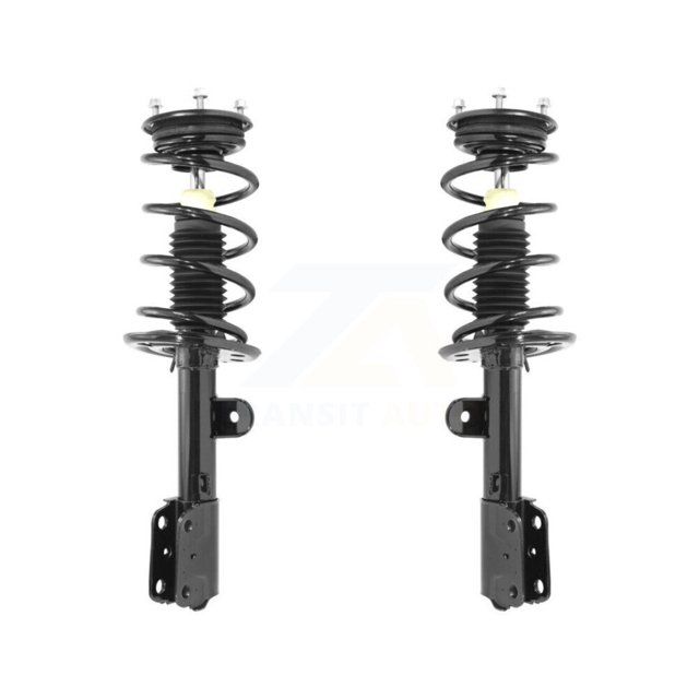 Transit Auto Front Complete Suspension Shocks Strut and Coil Spring Mount Assemblies Kit for Car Ford Explorer Police Interceptor Utility - Left Right Side (Driver Passenger) K78A-100371