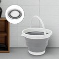 thumbnail image 1 of Buckets collapsible folding bucket camping carrier kitchen plastic silicone, 1 of 1