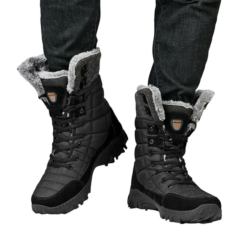 Men's snow boots size 14 wide discount