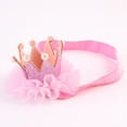 thumbnail image 1 of Baby Girl Lace Crown Hair Band Headwear Accesorios Para El Cabello Princess Diadema Elástica Para Diario Speravity BA001212-04, 1 of 4