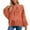 C-Orange268, variant on Womens Sweaters Oversized Scoop Neck Lattern Sleeve Knit Pullover Sweater With Row Edge Fall Winter Versatile Jumper Tops