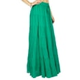 thumbnail image 4 of Phagun Resort Wear Skirt Long Maxi Skirt Beach Wear Cotton Summer Wear, 4 of 5