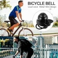 thumbnail image 2 of Miangastore 2Pcs Universal Aluminum Bells Black Simple Design Bikers Cycling, 2 of 8