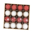 thumbnail image 2 of Adornos colgantes de bolas navideñas Macarena 16 piezas, 2 of 8