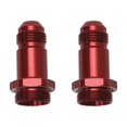thumbnail image 1 of Russell Automotive Raccord d'Entrée de Carburant 640210 -8 par Diamètre de Tuyau; Anodisé/rouge; Ensemble de 2, 1 of 2