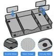 thumbnail image 5 of Desk Drawer Organizer, Metal Mesh Drawer Organizer Tray with 6 Adjustable Compartment, Tray Organizer for Desktop, Black, 1PC, 5 of 7