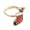 E11572, variant on Cartoon Snowman Christmas Rings, Adjustable Alloy Rings, Unisex Holiday Jewelry, Festive Cartoon Design, Drip Oil Treatment