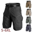 thumbnail image 2 of Men Tactical Shorts Outdoor Waterproof Hiking Shorts Multi Pockets Military Cargo Shorts, 2 of 4