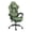 GREEN, variant on VIDITA Velvet Gaming Chair with Massage, Footrest, Recline & Lumbar Support for Adults