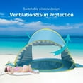 Jsykt Baby Beach Tent Automatic Quick Opening Portable Shade Pool Sun
