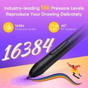 XPPen Deco 640 Drawing Tablet with 16384 Pressure Levels Pen,6x4 Inch OSU Drawing Pad,Graphic Tablet for E-Learning,Digital Drawing Pen Tablet for Mac/Windows/Chromebook