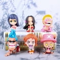 thumbnail image 3 of anime Character Model anime Character Hand-Model 8-13Cm Pirate Peripheral Seating Series Luffy empress Zoron ace Figure Gift Decoration,S Statue Model Decoration Pvc Collection Decoration Craft, 3 of 6