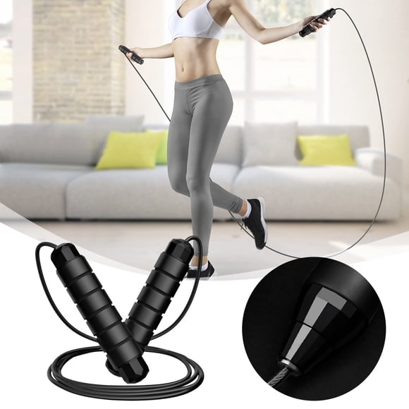 Speed With Bearings Adjustable Jump Ropes For Exercise & Slim Jumprope At Gym Home School Suitable