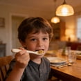 thumbnail image 6 of MMJ Silicone Baby Fork and Spoon Set Soft Colorful Toddler Utensils for Self Feeding Weaning, 6 of 8