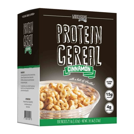 Protein Cereal, Low Carb Cereal, High Protein Cereal, 15g Protein, 4g Net Carbs, High Performance Cereal