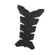 thumbnail image 5 of Almohadilla de gel 3D para tanque de aceite y gasolina de motocicleta, protector de espina de pescado, calcomanía decorativa, color negro, 5 of 14
