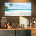 thumbnail image 1 of Tropical Maldives Island - Impression sur Toile Paysage Marin, 1 of 3