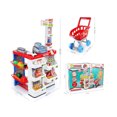thumbnail image 2 of Mini Chariot de Supermarché Simulation Panier de Courses Nourriture Jeu de Rôle Superstore Jouet pour Garçons Filles, 2 of 9