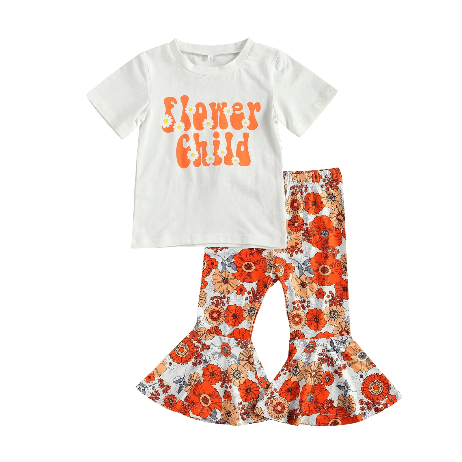 Girl bell bottom outfits deals