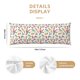 thumbnail image 3 of Fotbe Cute Flower Funda para Almohada Corporal con Diseño, Funda de Microfibra Ultrasuave de 20x54 Pulgadas, Ropa de Cama Elegante, 3 of 7