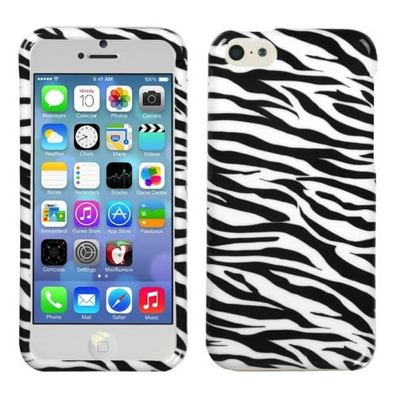 Mybat Zebra Skin Phone Protector Cover For Apple Iphone Light