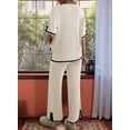 thumbnail image 2 of Osfvolr Short-Sleeved Knitted Trousers Suit  XL, 2 of 5