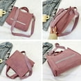 thumbnail image 6 of Corduroy Totes Bag Women, Shoulder Hobo Bag Handbags Crossbody Bag Shopping Purses, 26*22*10cm - Pink, 6 of 6