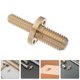 thumbnail image 1 of BESTYASH 2Ud Tornillos Para Extensión De Taco De Billar Construcción En Latón Con Antiaflojeo Para Precisión, 1 of 8