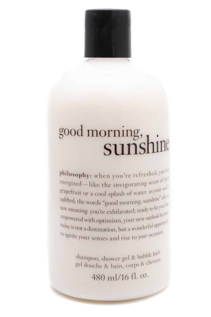 Philosophy Good Morning Sunshine Shampoo, Shower Gel and Bubble Bath 16