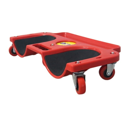 

Rolling Knee Pads Knee Creeper Multipurpose Dolly for Gardening Weeding (Red)