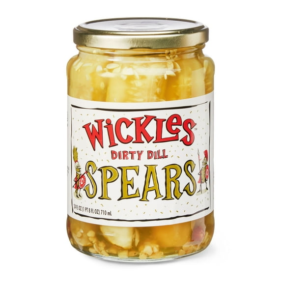 Wickles Dirty Dill Pickle Spears, 24 fl oz