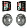 thumbnail image 1 of Genius Rear Coated Disc Brake Rotors Pair for Car Toyota Camry Lexus ES350 Avalon KG-100573, 1 of 9