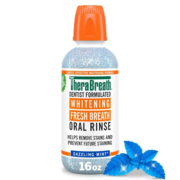 Elementa Silver Adult Mouth Rinse, Wintermint, 20 fl oz, Whitening ...