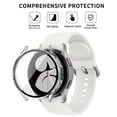 thumbnail image 2 of Protector de pantalla de película de vidrio templado para Samsung Galaxy Watch5/4 40 mm (transparente), 2 of 9