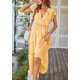 thumbnail image 5 of Vestido PRETTYGARDEN Boho Floral de Verano con Escote en V y Lazo Talla XL, 5 of 6