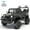 Black, variant on Joyracer 4WD 24 Volt Ride on Toy Truck with 2 Seater Remote Control & 800W Power Motors, Kids Ride on Car w/ 4 Wheels Spring Suspension, 3 Speeds, Bluetooth Music, Shovel, Black
