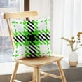 thumbnail image 5 of LALILO Throw Pillow Covers Lumberjack Trendy Hipster Tartan And Cushion Cover 18" x 18", 2 Pack, 5 of 6