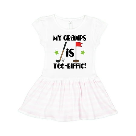 

Inktastic Gramps Golf Grandchild Gift Gift Toddler Girl Dress