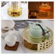thumbnail image 3 of ColoMX Calentador de tetera, calentador de café, calentador de tetera de Metal, accesorio para té con portavelas, 3 of 7