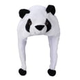 thumbnail image 1 of Adorable Animal Hat Plush Winter Ski Aviador Estilo Sombrero de dibujos animados Earflap Cap Hood para niños adultos (Panda), 1 of 4