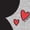 HEATHER GREY, variant on Disney - Kissy Face Toddler Short Sleeve Graphic T-Shirt
