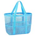 thumbnail image 3 of Playa Mujeres Malla Gran Capacidad Bolso Hombro (cielo) Azul, 3 of 4