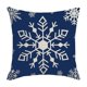thumbnail image 2 of Fundas de Cojín Navideñas de 45X45 Cm con Estampado de Copos de Nieve y Ciervos En Rojo y Blanco. Fundas Decorativas para Cojines Decorativos Del Hogar, Sofá, Cama o Coche., 2 of 6